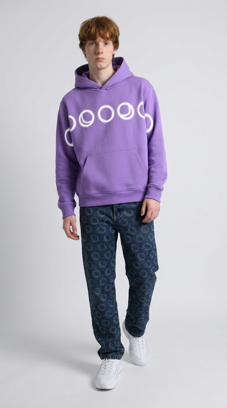Hoodie Lila