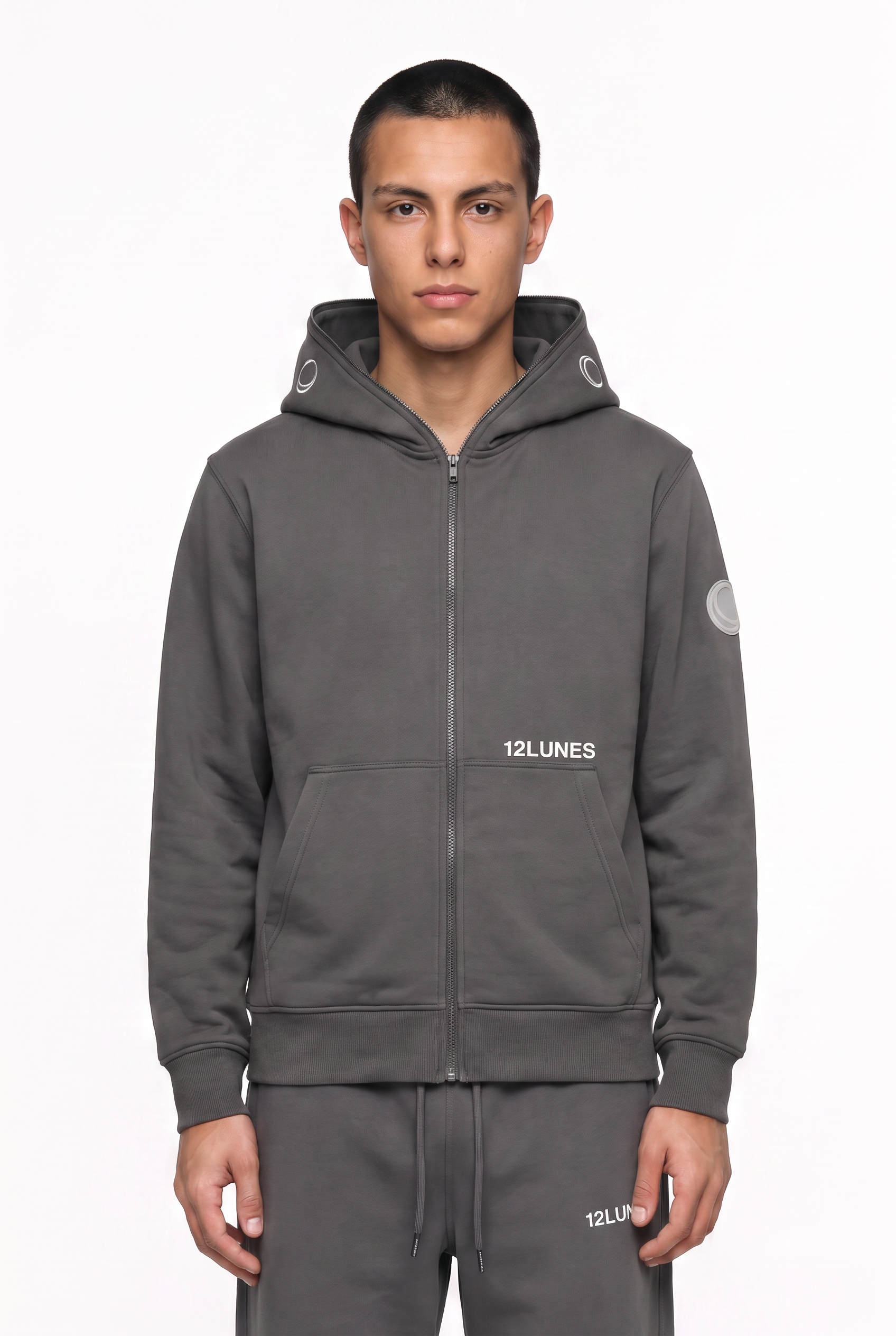 Full-Zip Graphite