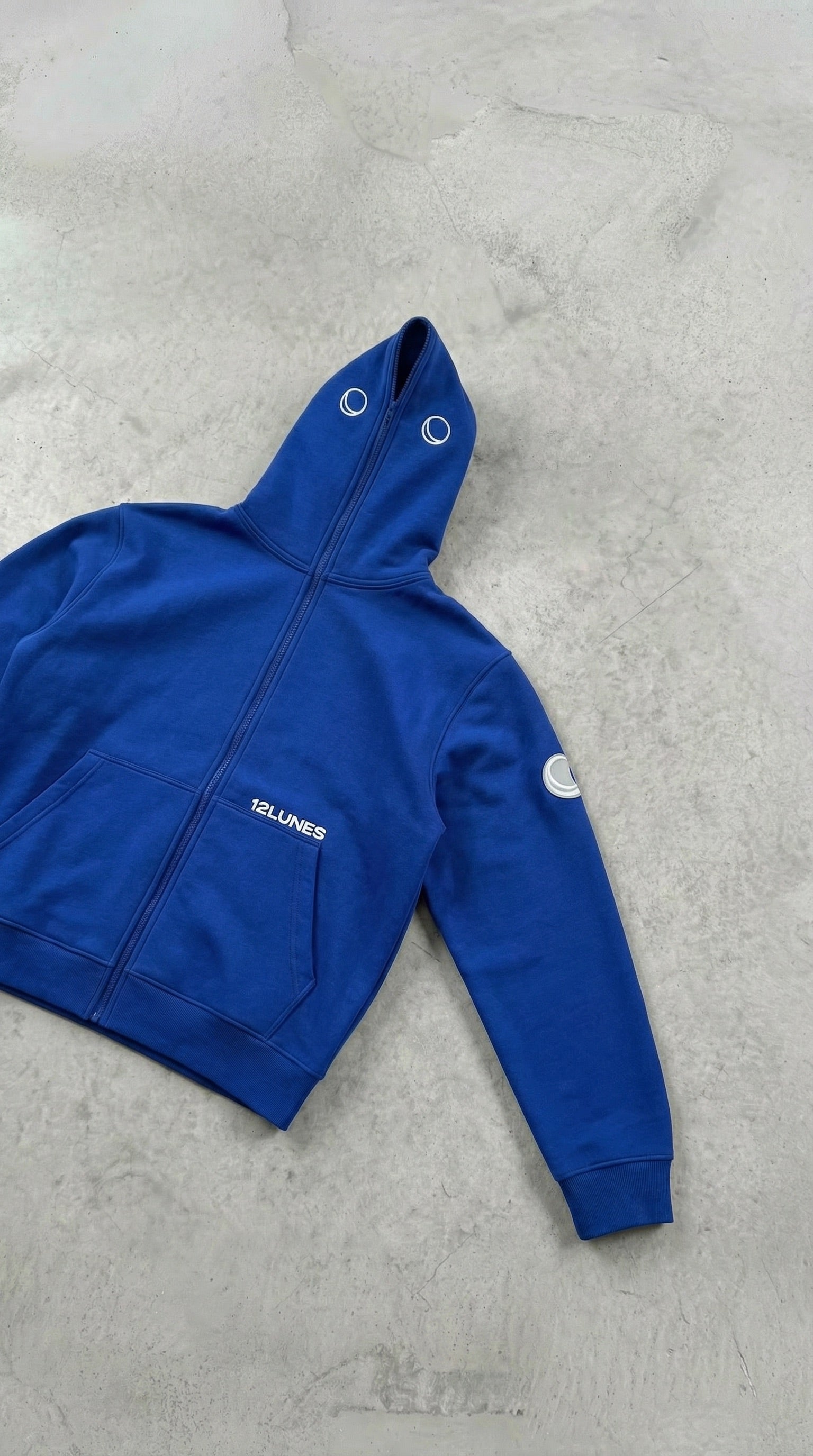 Full-Zip Cobalt