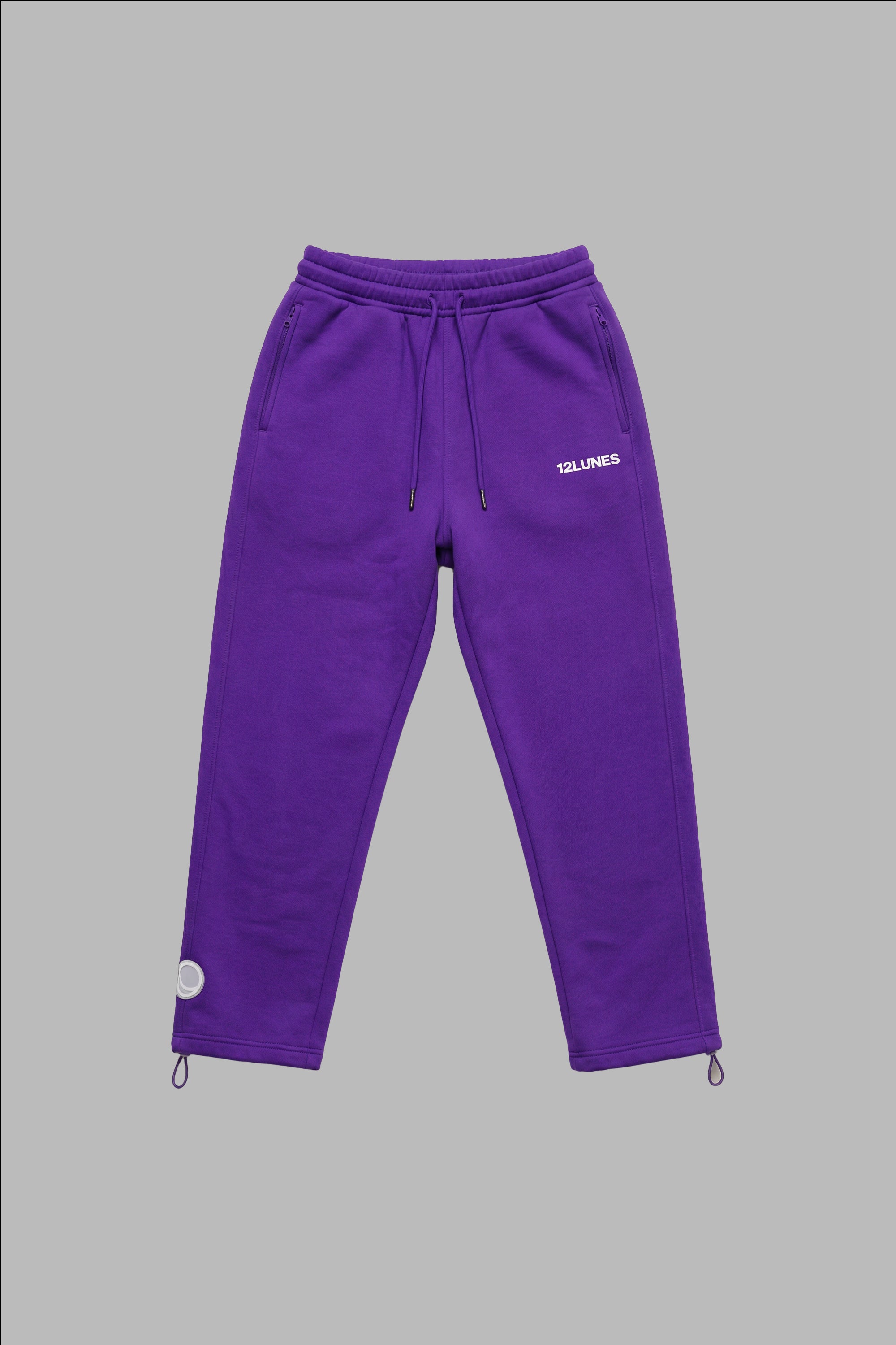 Blue Streetwear Joggers | Men's 12LUNES Track Pants