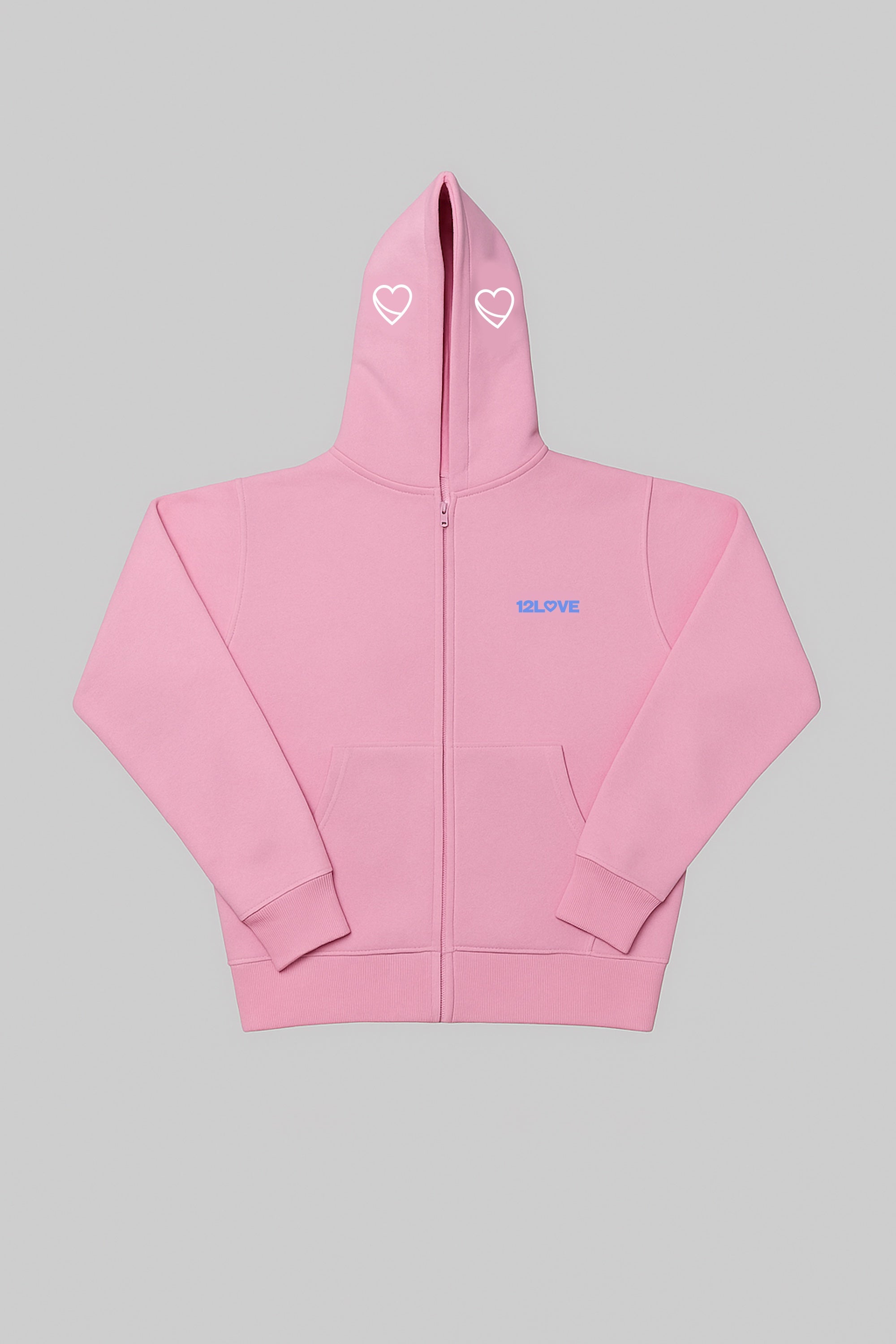 Full-Zip Rose
