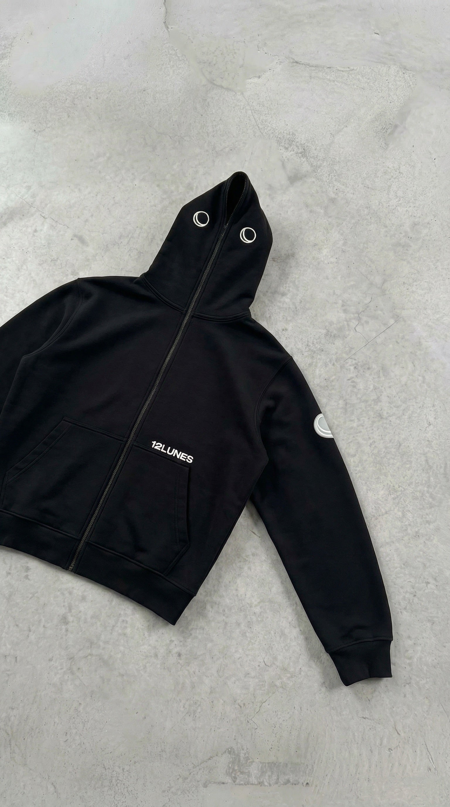 Full-Zip Charcoal