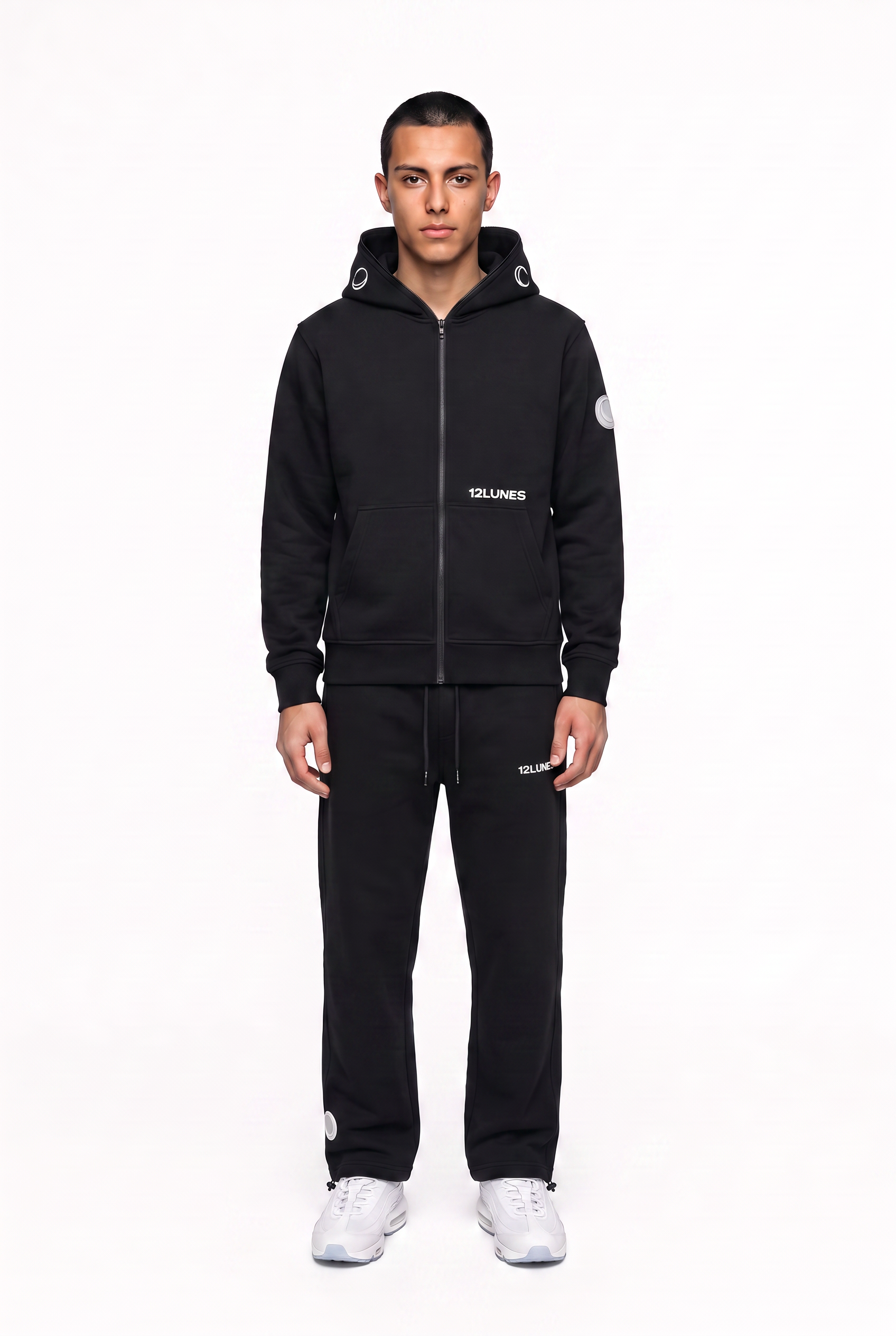 Full-Zip Charcoal