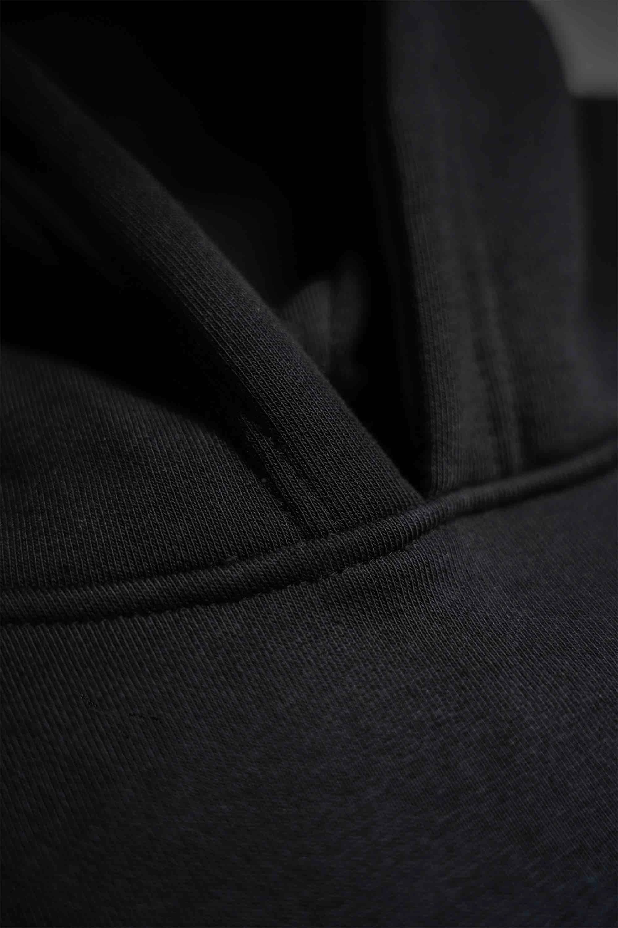 Hoodie MOON Noir 12LUNES