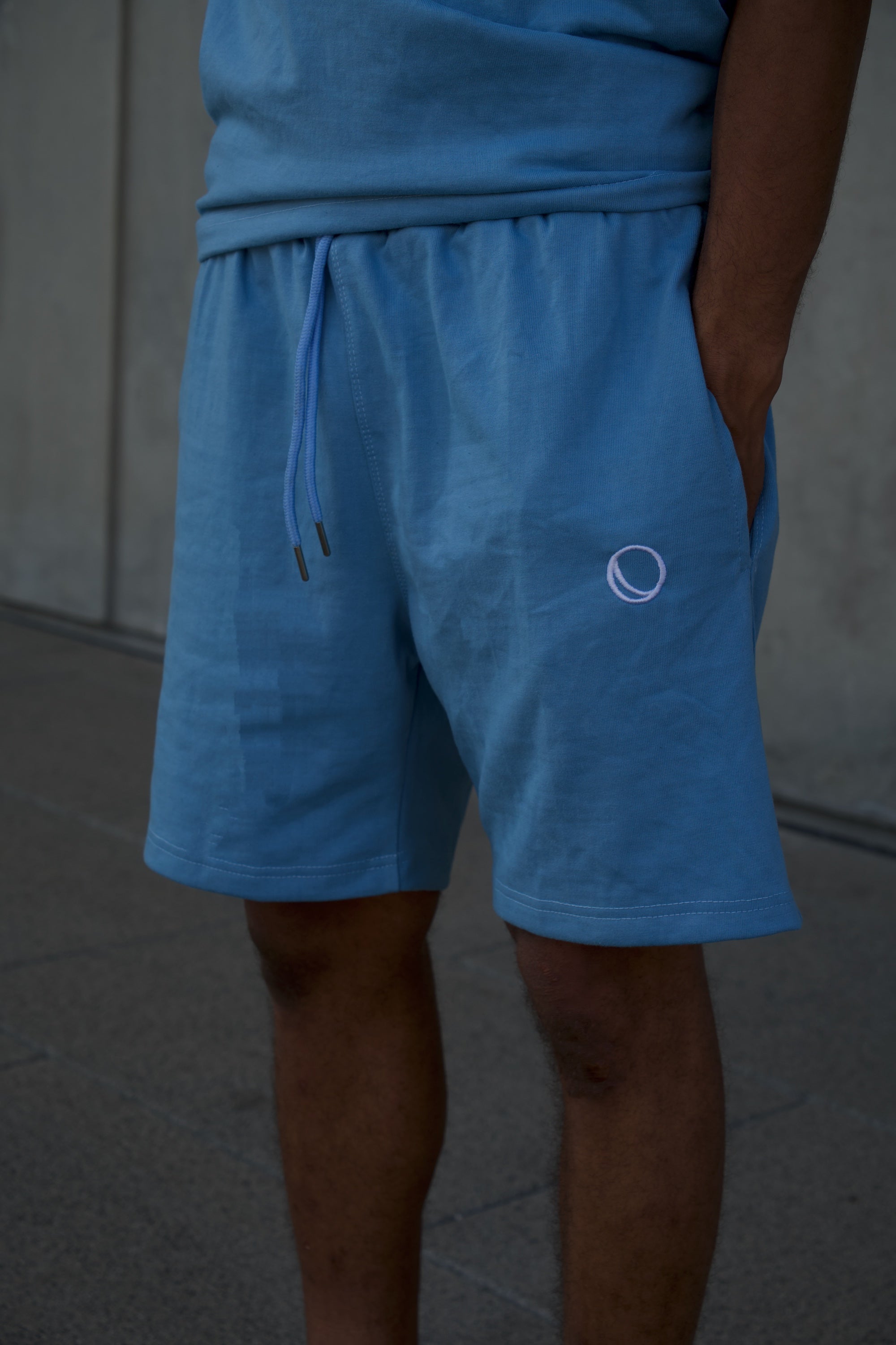 Short Bleu 12LUNES