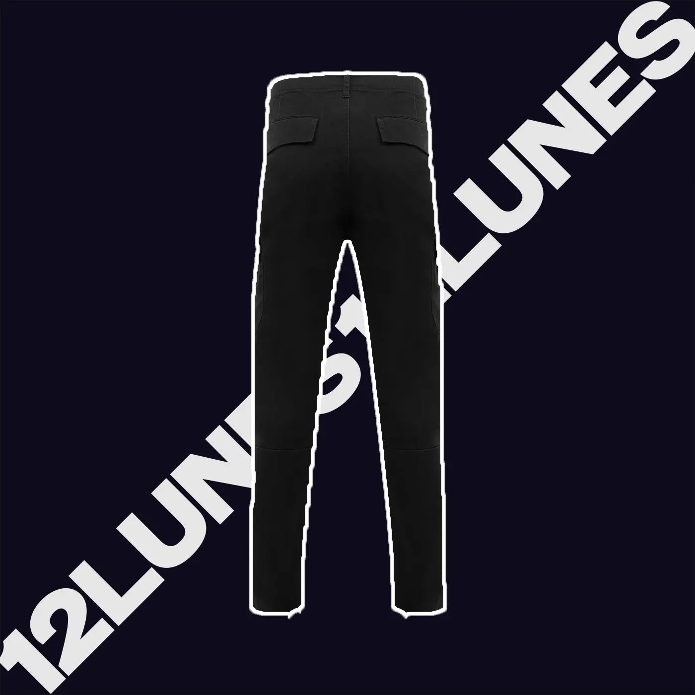 Pantalon Cargo Noir 12Lunes