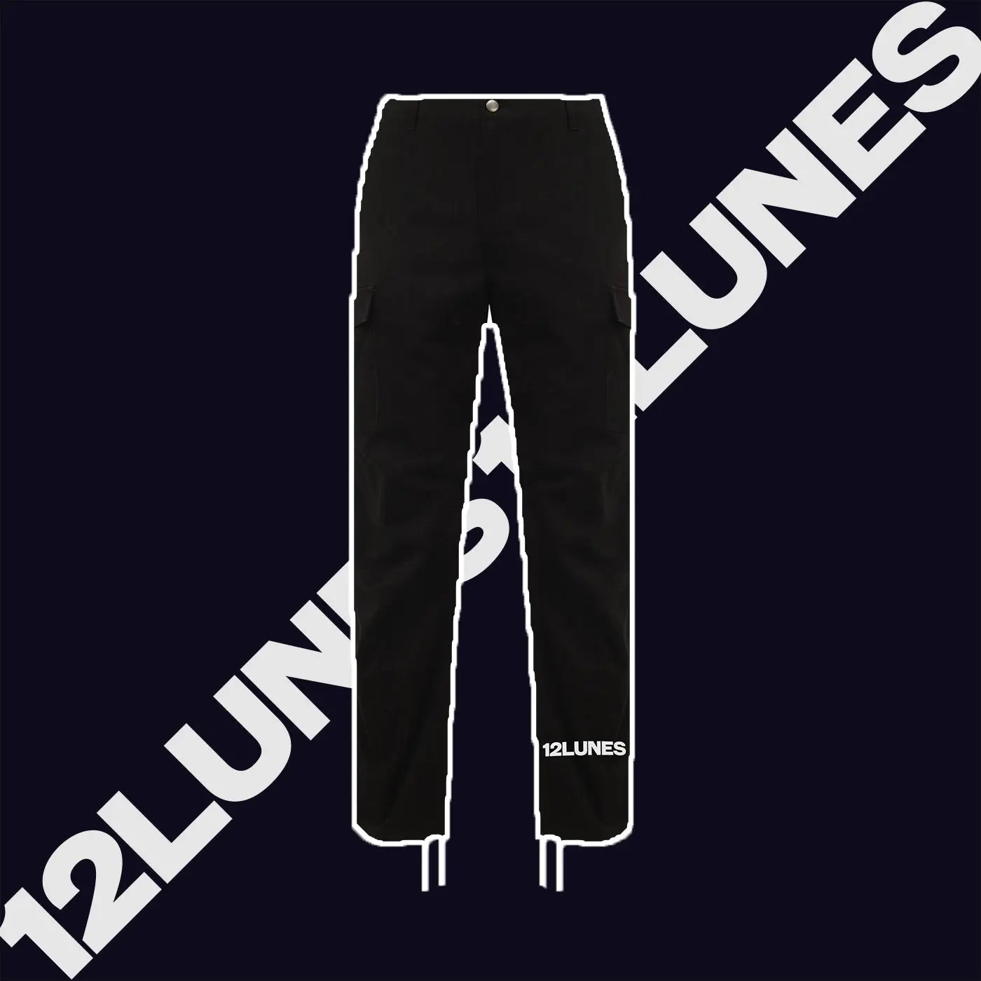 Pantalon Cargo Noir 12Lunes