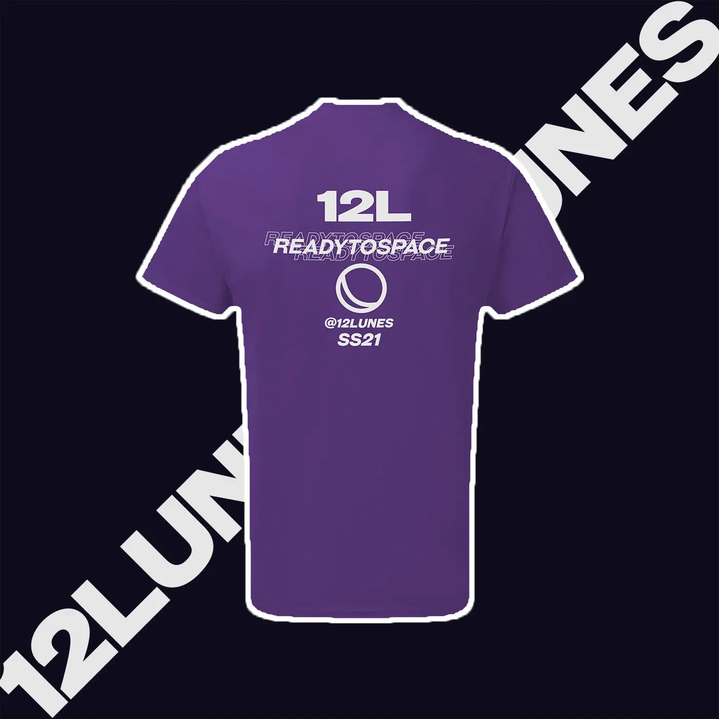 Tee-shirt Unisexe Violet 12Lunes