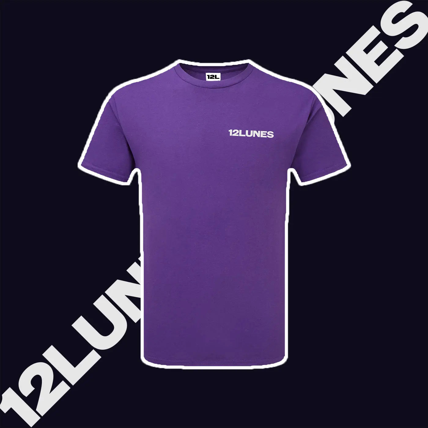 Tee-shirt Unisexe Violet 12Lunes